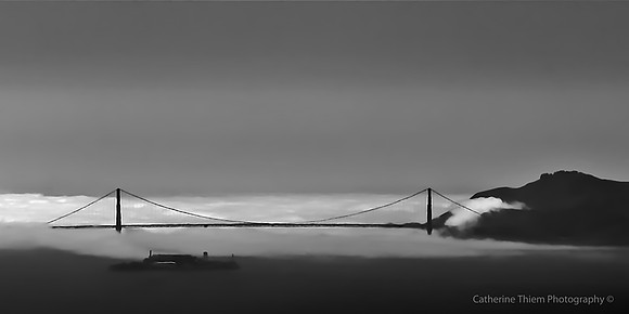 Rolling Fog Over Golden Gate 2