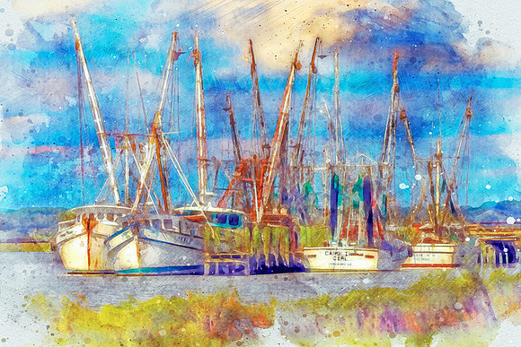 Shrimpboats 3