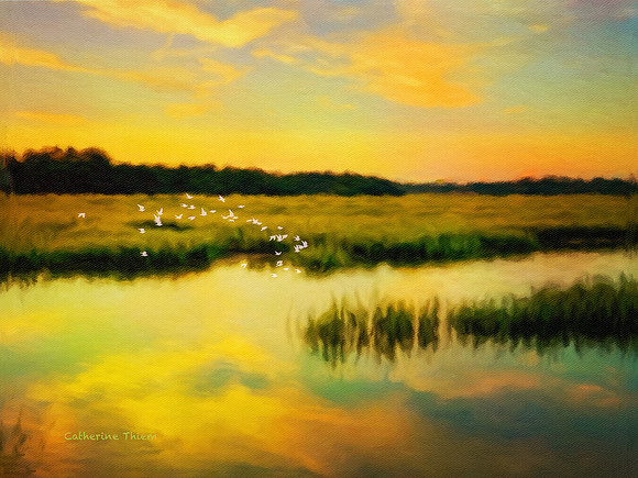 Sunset Marsh 2