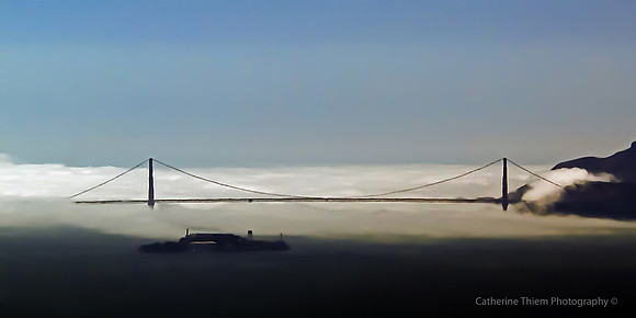 Rolling Fog Over Golden Gate 1