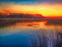 Jarvis Creek Marsh Sunset