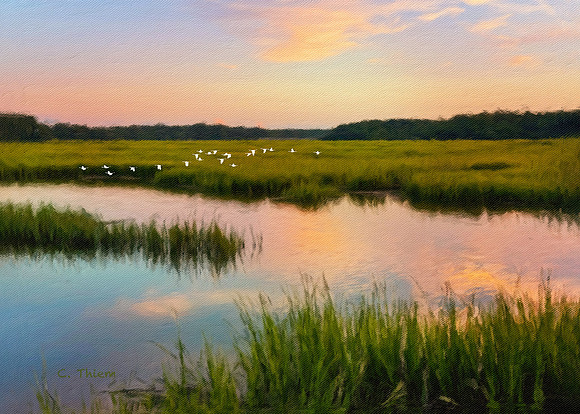 Sunset Marsh 1